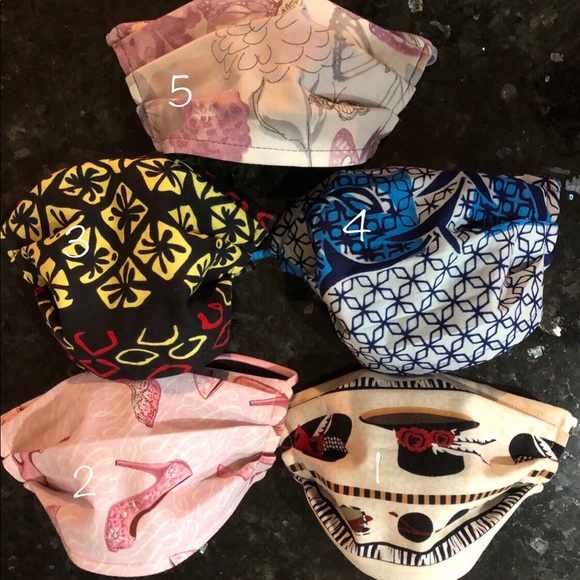 Assorted Prints Face Mask - Picture 2 of 5